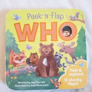Peek-a-Flap WHO Interactive Book for Kids
